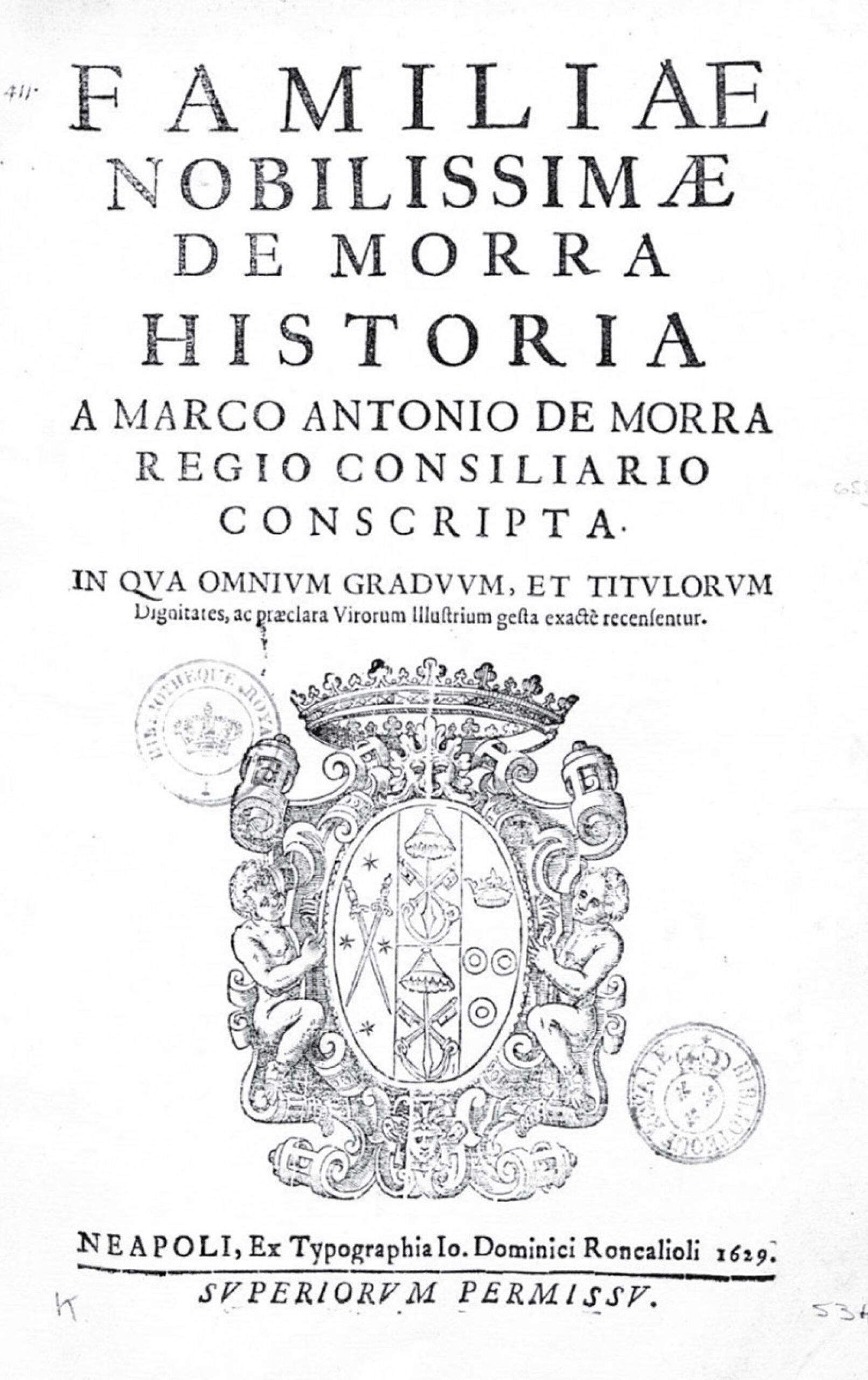 analisi tipografica - frontespizio